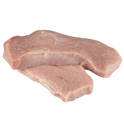 Free Farmed Pork Leg Steak per kg