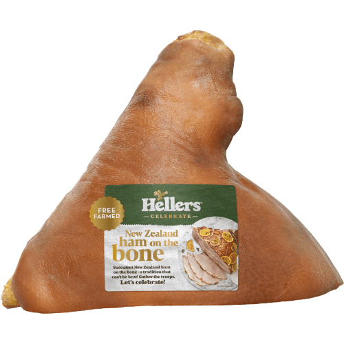 Hellers New Zealand Ham On The Bone