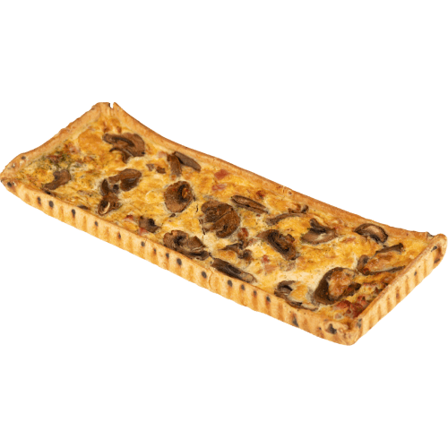 Mushroom & Bacon Quiche