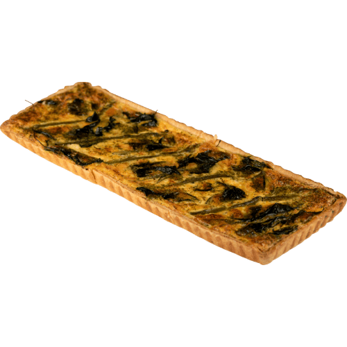 Asparagus Spinach & Mozzarella Quiche