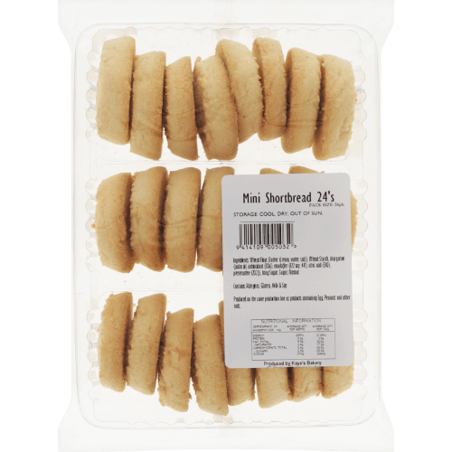 Kaye's Mini Shortbread Biscuits
