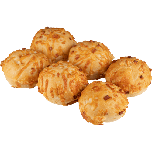 Cheese & Bacon Hamburger Buns