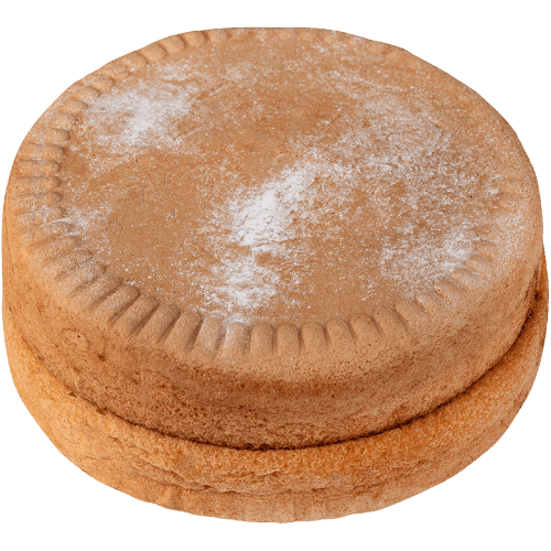 Unfilled Plain Round Sponge