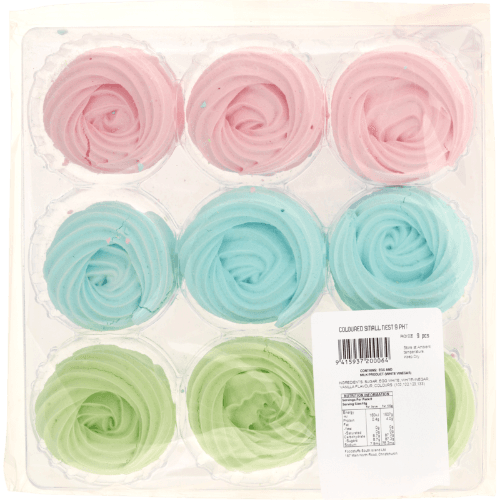 Tudor Small Christmas Meringue Nests 9 pack