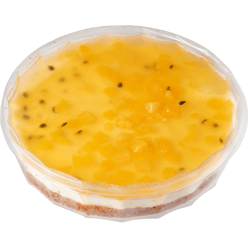 Large Peach & Passionfruit Cheesecake