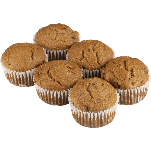 Bran Sultana & Apple Muffins 6 pack