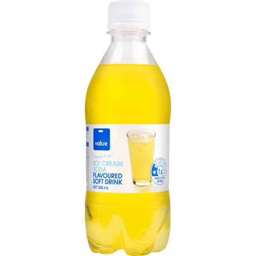 Value Ice Cream Soda Flavoured Soft Drink 350 mL
