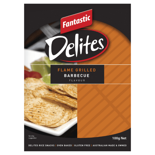 Fantastic Delites Flamed Grilled Barbecue Rice Snacks