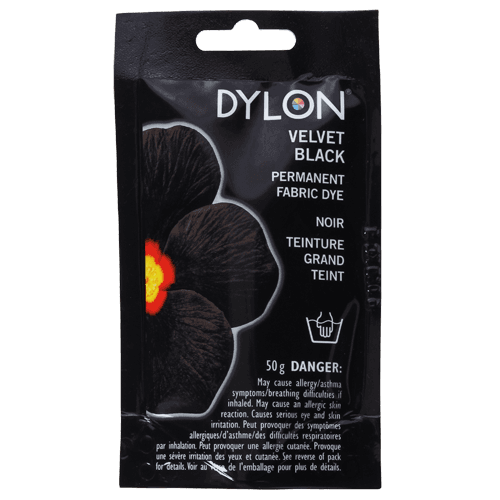 Dylon Velvet Black Fabric Dye