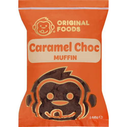 Original Foods Caramel Chocolate Muffin Wrapped