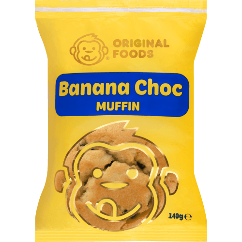 Original Foods Banana Chocolate Muffin 140 g