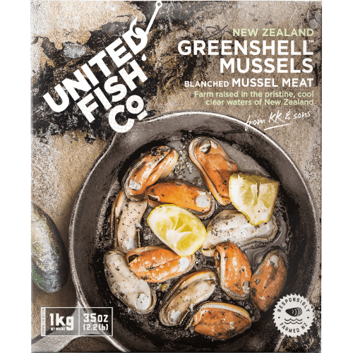 United Fisheries Ltd Frozen Greenshell Mussel Meat