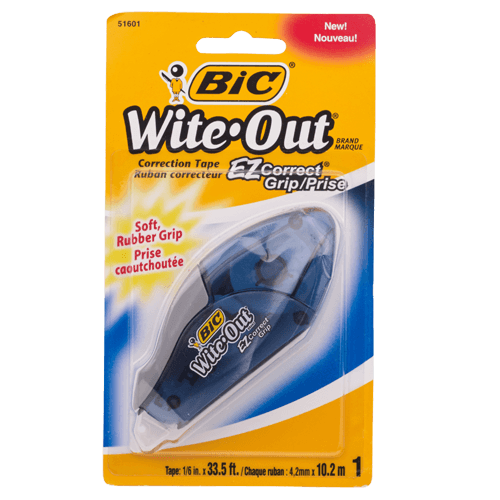 Bic Wite Out EZ Correct Grip Correction Tape