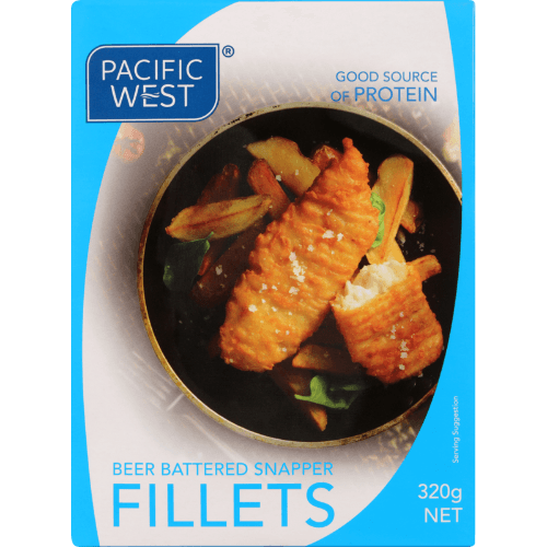 Pacific West Beer Battered Snapper Fillets