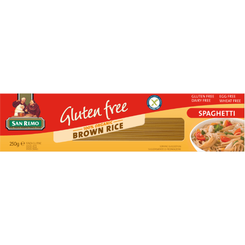San Remo Gluten Free Brown Rice Spaghetti