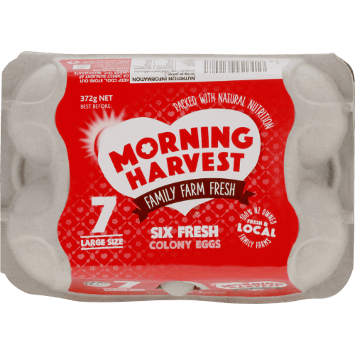 Morning Harvest Colony Size 7 Eggs 6 pack