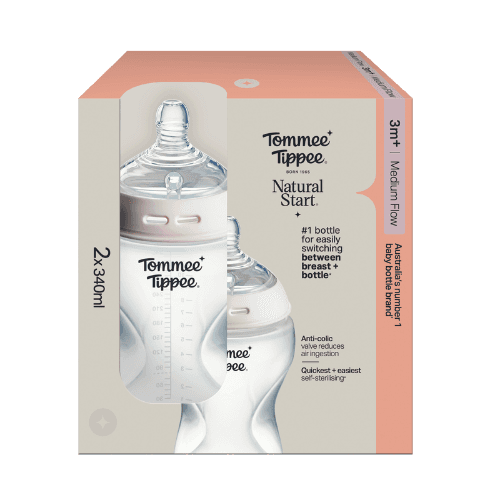 Tommee Tippee Natural Start Anti-Colic Baby Bottle 3+ Months