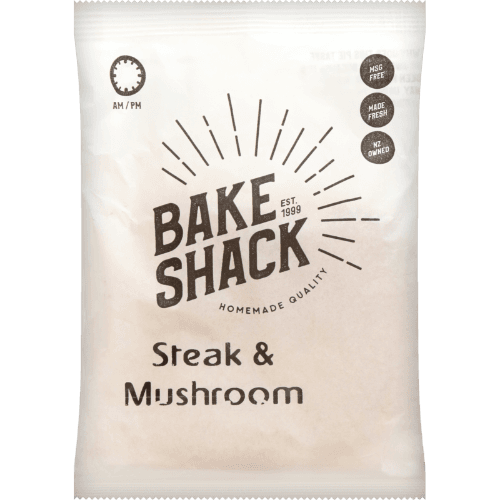 Bake Shack Steak & Mushroom Pie