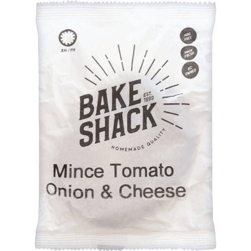 Bake Shack Mince Tomato Onion & Cheese Pie