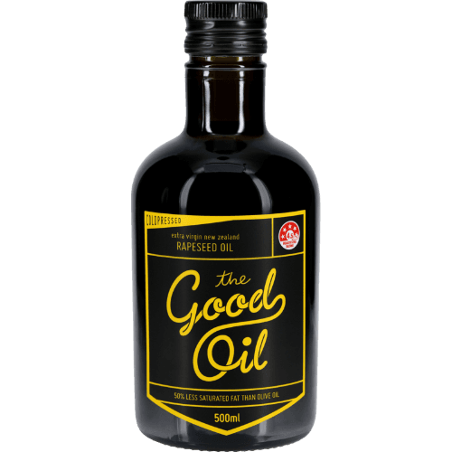 The Good Oil Cold Pressed Extra Virgin New Zealand Rapeseed Oil