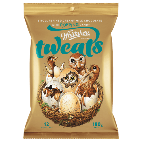 Whittaker's Tweats With Popping Candy Chocolate Mini Slabs