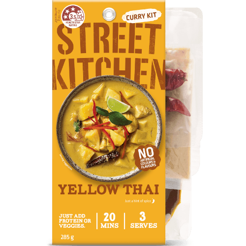Street Kitchen Yellow Thai Curry Asian Curry Kit