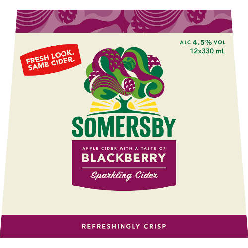 Somersby Blackberry Refreshing Cider Bottles