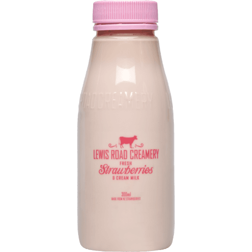 Lewis Road Creamery Fresh Strawberries & Cream Milk