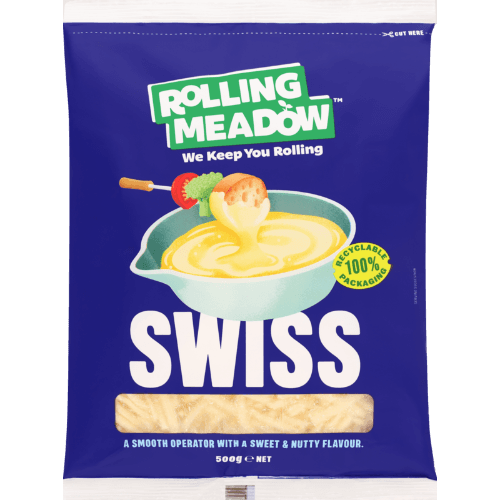 Rolling Meadow Swiss Grated Cheese