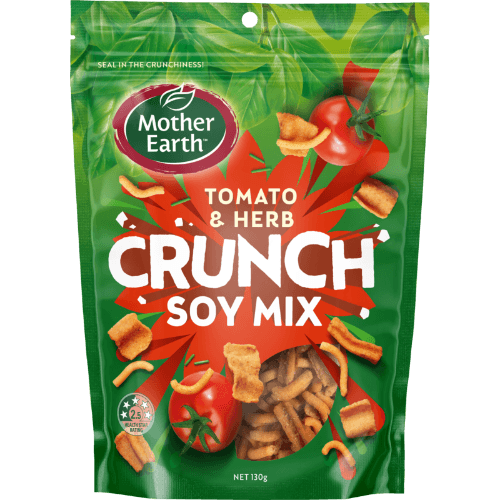 Mother Earth Tomato & Herb Crunch Soy Mix