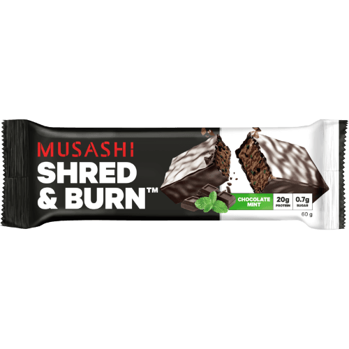 Musashi Chocolate Mint Flavour Shred & Burn Bar