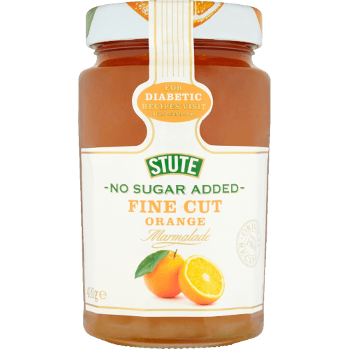 STUTE No Sugar Added Fine Cut Orange Marmalade