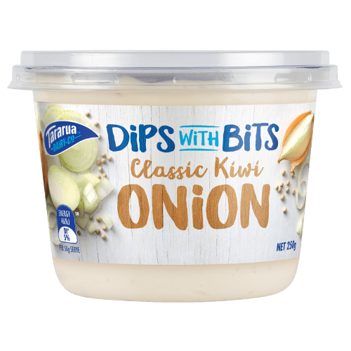Tararua Classic Kiwi Onion Dips With Bits