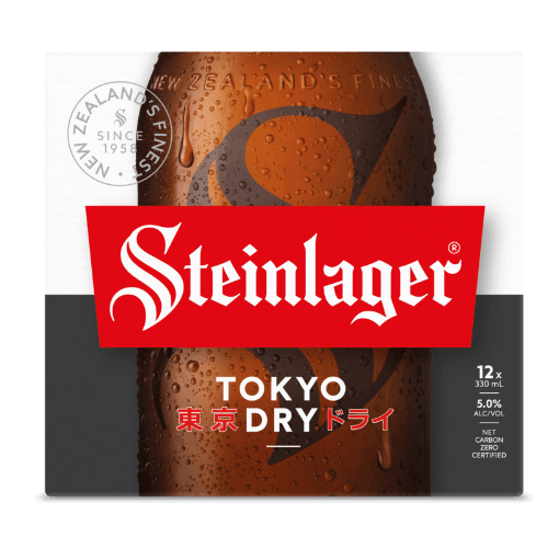 Steinlager Tokyo Dry Lager Beer Bottles