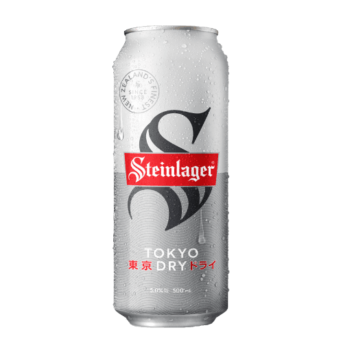Steinlager Tokyo Dry Lager Beer Can