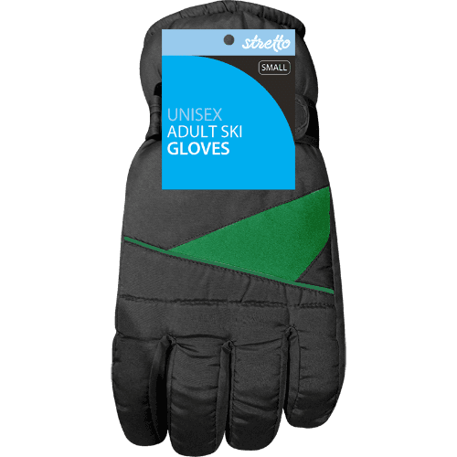 Stretto Small Assorted Adult Ski Gloves