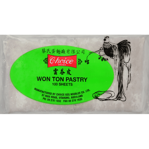 Choice Wonton Pastry Sheets 100s