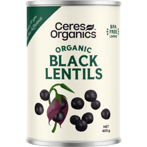 Ceres Organics Organic Black Lentils