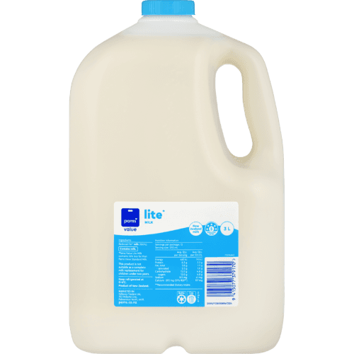 Pams Value Lite Milk 3 L