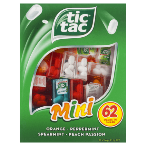 Tic Tac Mini Sharepack Confectionery