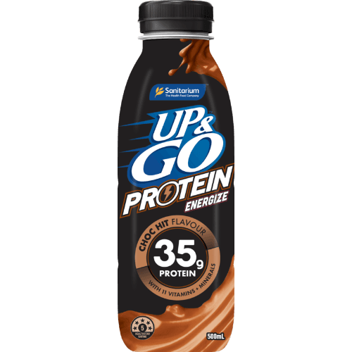 Sanitarium Up & Go Protein Energize Chocolate Liquid Breakfast