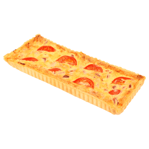 Large Bacon And Tomato Quiche