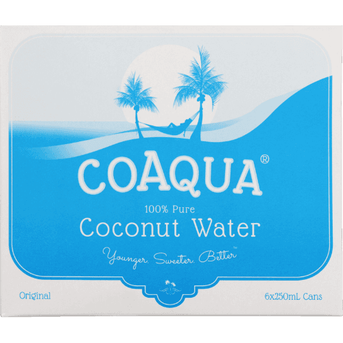 Coaqua Original 100% Pure Coconut Water
