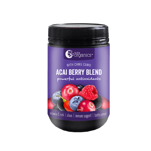 Nutra Organics Acai Berry Blend Wholefood Powder