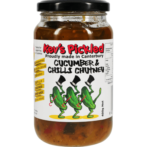 Kevs Pickled Cucumber & Chilli Chutney