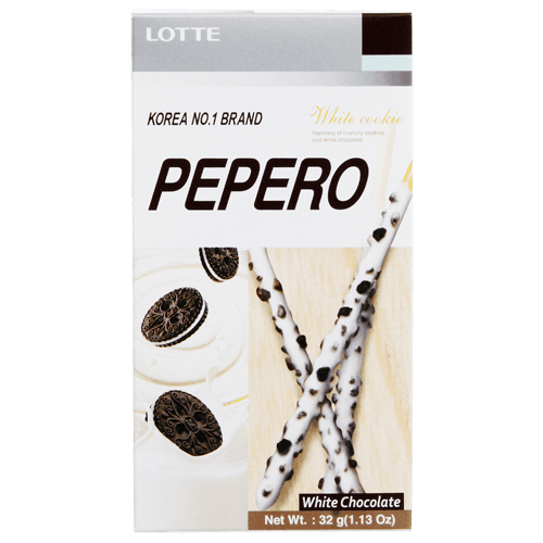 Lotte Pepero White Chocolate Sticks