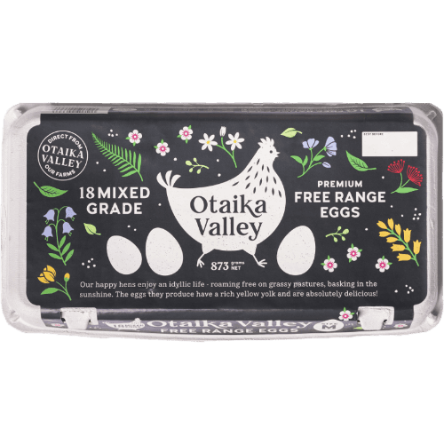Otaika Valley Premium Free Range Mixed Grade Eggs