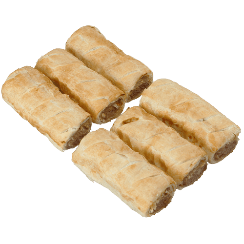 Cheese & Onion Sausage Rolls 6 pack