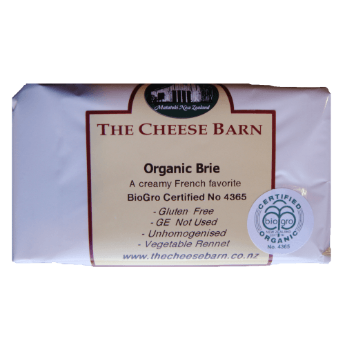 The Cheese Barn Organic Brie Cheese