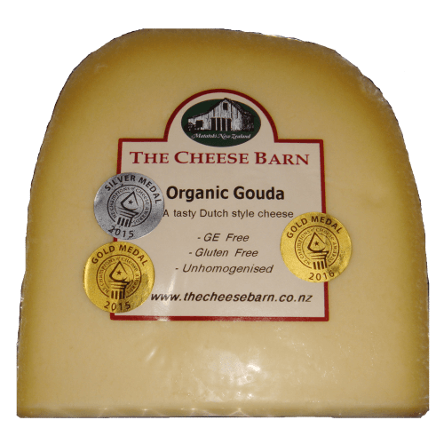 The Cheese Barn Organic Gouda Cheese